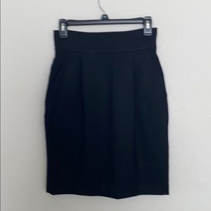 Tahari Textured Wool High Waist Pencil Skirt 6